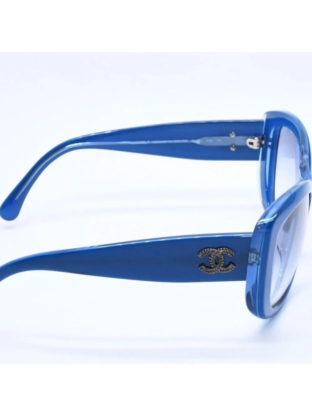 Chanel Sunglasses Eyewear CC Logo Blue